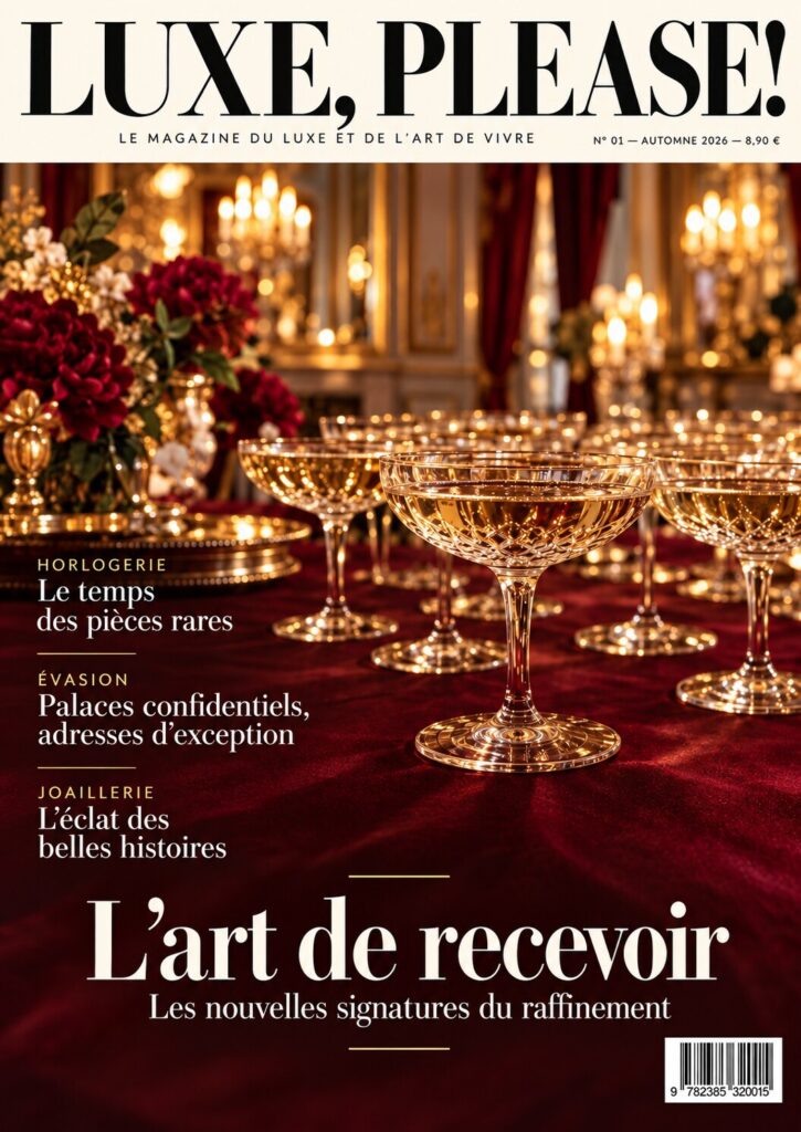 Couverture du magazine papier Luxe, Please!