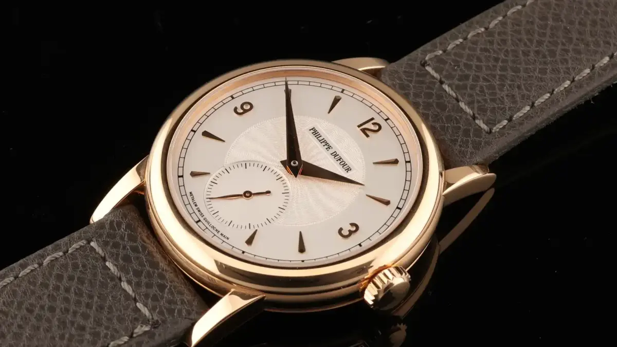 La Philippe Dufour Simplicity numéro 199, en or rose, proposée lors de la vente Wilsons Auctions d’octobre 2026