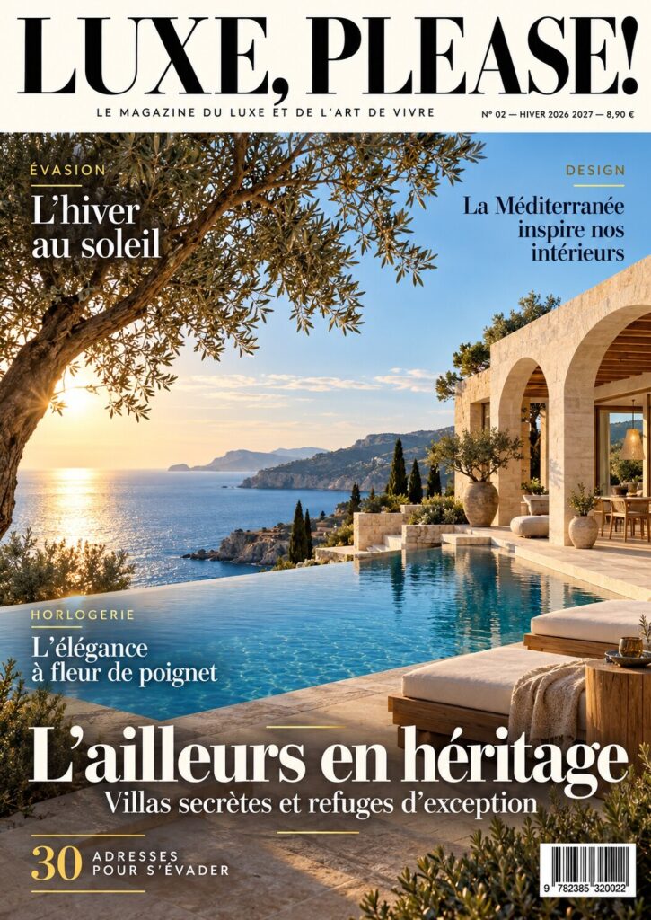 Couverture du n° 02 de Luxe, Please!, hiver 2026-2027 : L’ailleurs en héritage
